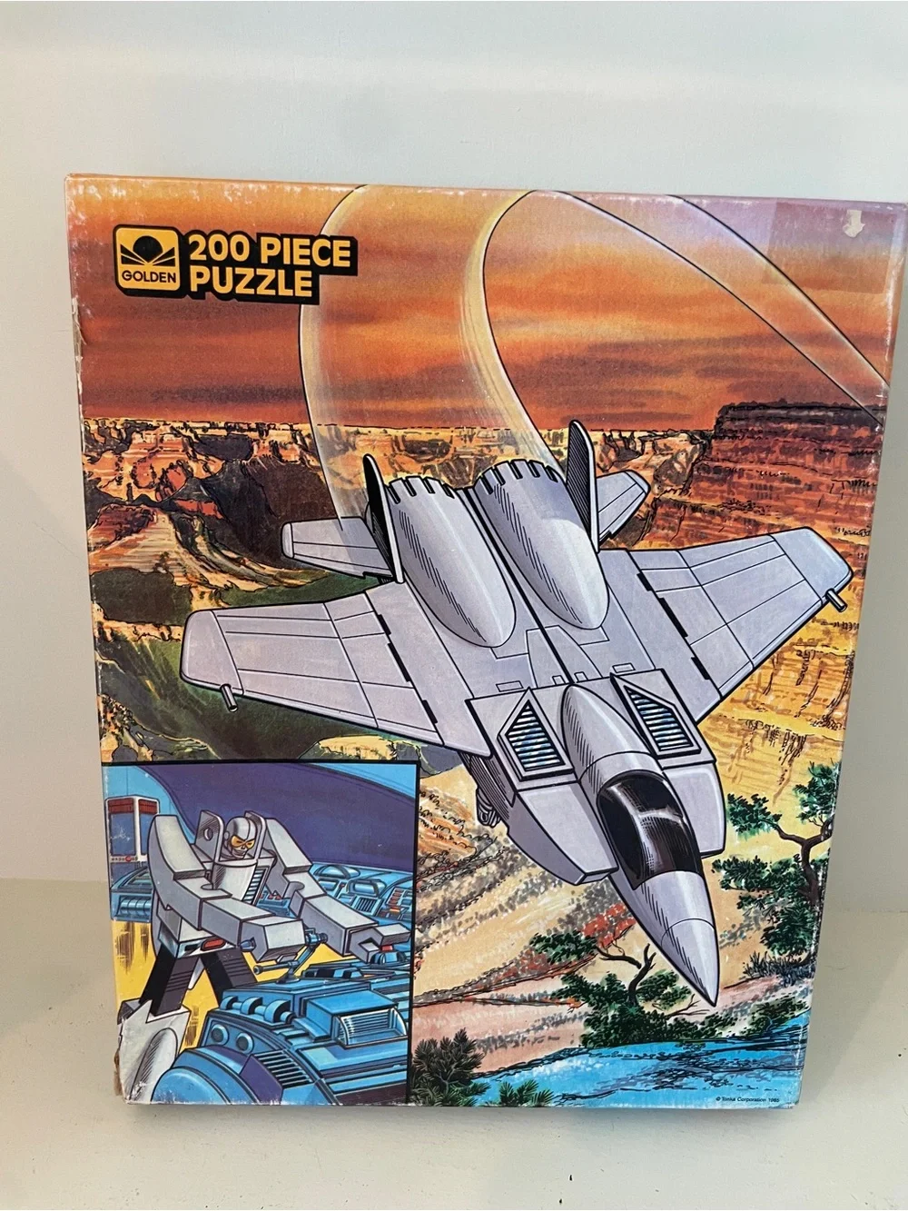 GoBots Puzzle Lot 200 Pieces Set of 3 Golden Tonka 1985 Leader-1 Cop-Tur Turbo